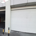 Puertas de garaje seccionales de acero oscuro de alta calidad liviano